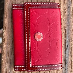 COACH - wallet/coin purse red